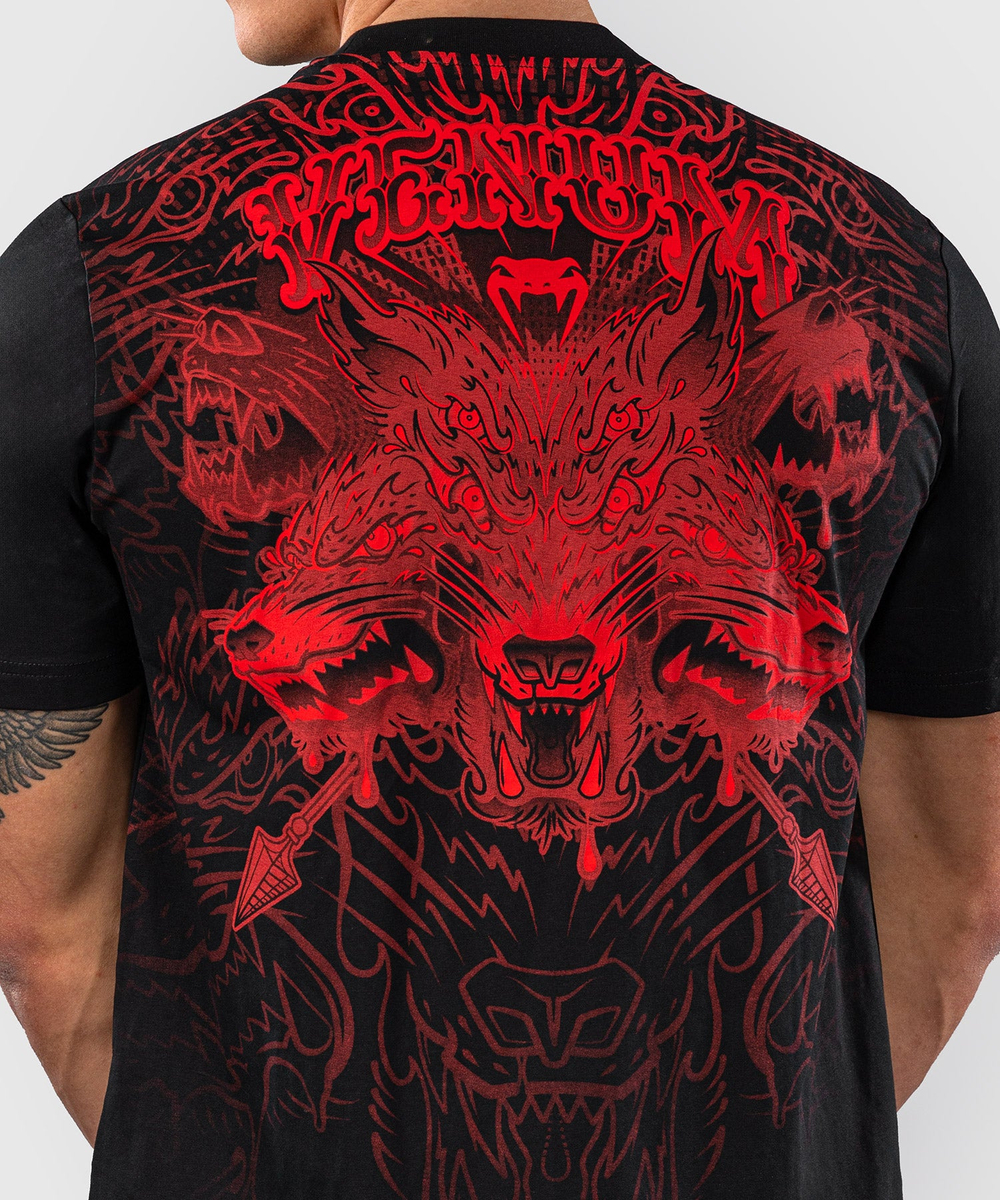Футболка Venum Wolf Atak Black/Red