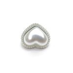 Декоративные жемчужные пуговицы Сердце