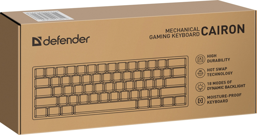 Клавиатура Defender Cairon GK-081 черный