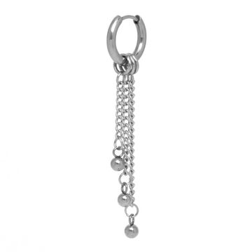 Серьга с подвеской Шарики (066)