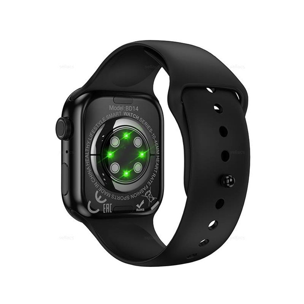 Смарт часы Borofone BD14 (поддержка звонков) (black)
