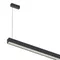 ST612.433.32 Светильник подвесной Черный LED 1*35W 3000K 698Lm Ra>80 120°IP20 L1120xW50xH60 180-220V Подвесные светильники