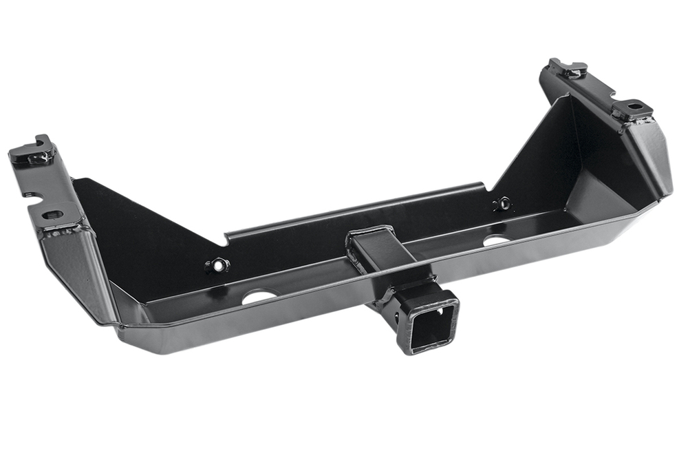 Фаркоп передний (переходник) для съёмной лебёдки с защитой радиатора на ГАЗ Соболь РИФ