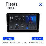 Teyes X1 10,2"для Ford Fiesta 2018+