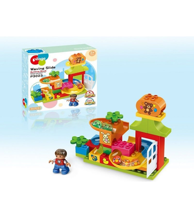 Конструктор Pilage Детские игрушки (34 детали), лабиринт с шариками