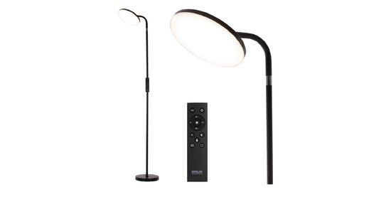 Торшер с пультом 36W 2700-6500K CL804061 черный SOLO Citilux.