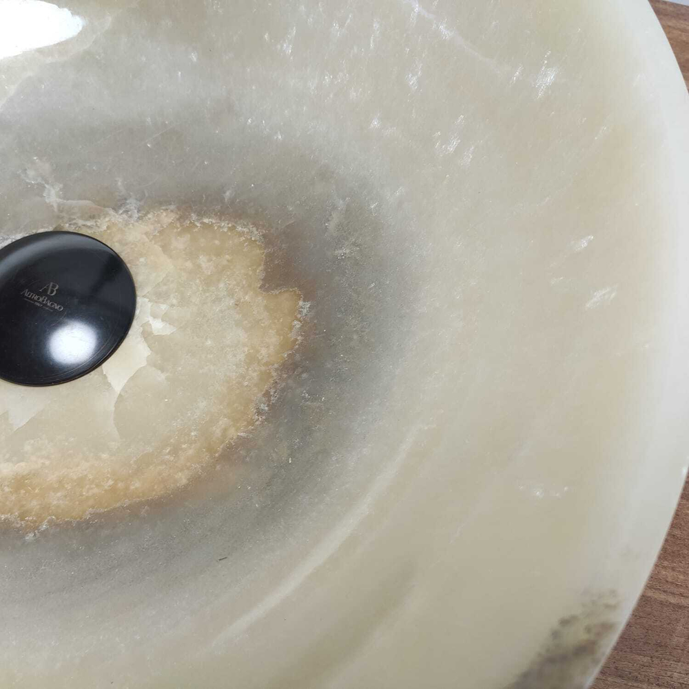 Раковина из оникса Bowl Yellow TinLip BO-60975 40*40*15