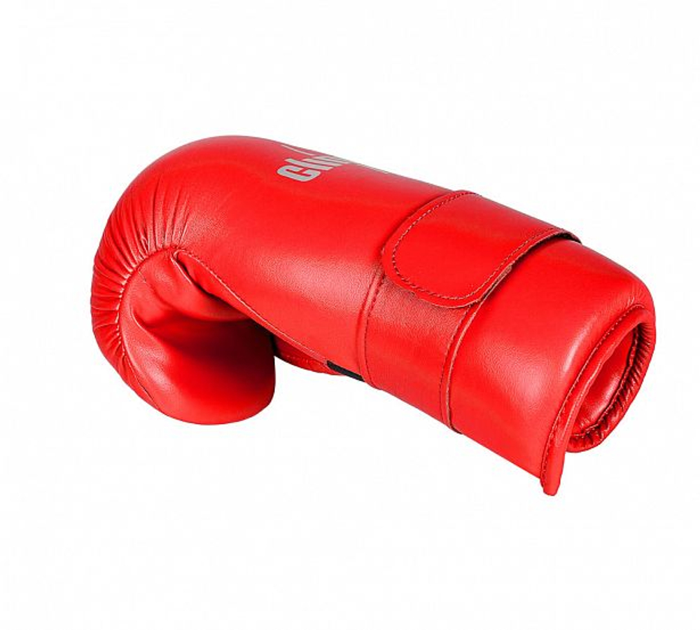 C524 Перчатки полуконтакт Clinch Semi Contact Gloves Kick красные