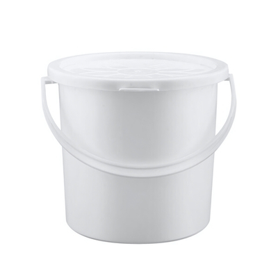 Ведро с герметичной крышкой и ручкой 2,5 л (белое)