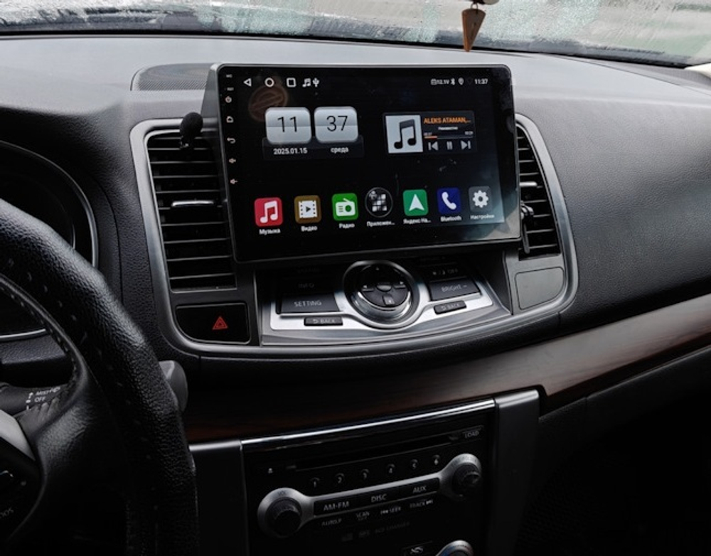 Магнитола для Nissan Teana 2008-2013 (цветной экран) - Canbox 1025-1 Qled, Android 10, ТОП процессор, SIM-слот
