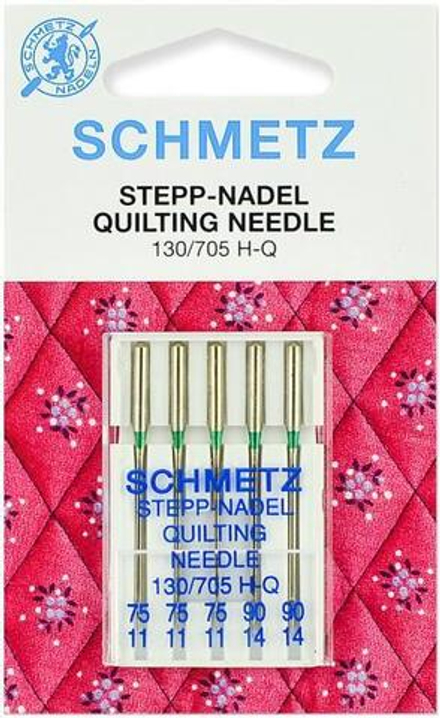 Иглы для квилтинга Schmetz 130/705H-Q № 75(3),90(2), 5 шт.