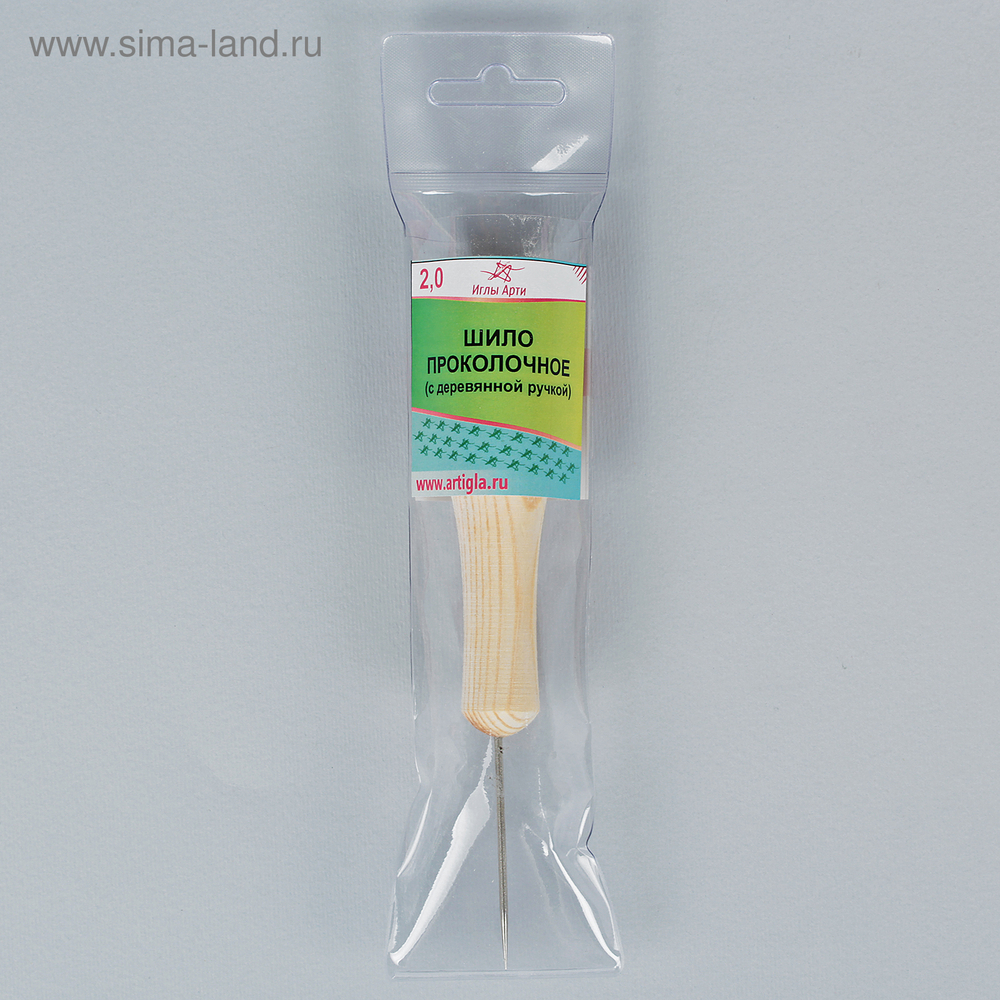 Шило прямое с деревянной ручкой 1,8 Арти