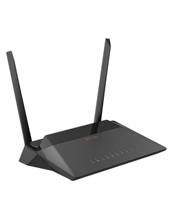Роутер D-Link VDSL2/ADSL2+ N300 Wi-Fi Router, 4x100Base-TX LAN, 2x5dBi external antennas, Annex A, DSL port , Ethernet WAN support