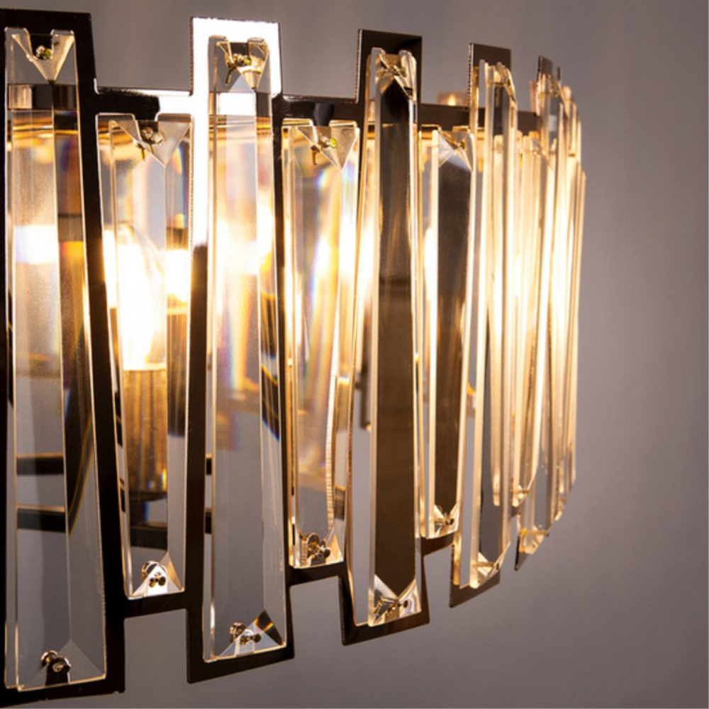 Люстра на штанге Arte Lamp A1028PL-8BK