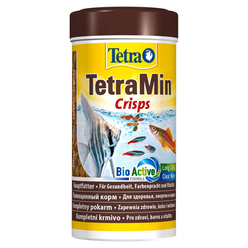 Tetra Min Crisps корм-чипсы для всех видов рыб 250 мл