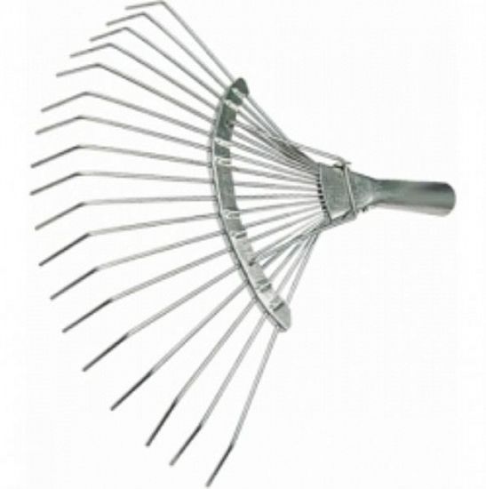 Грабли веерные проволочные крашеные 18 зуб