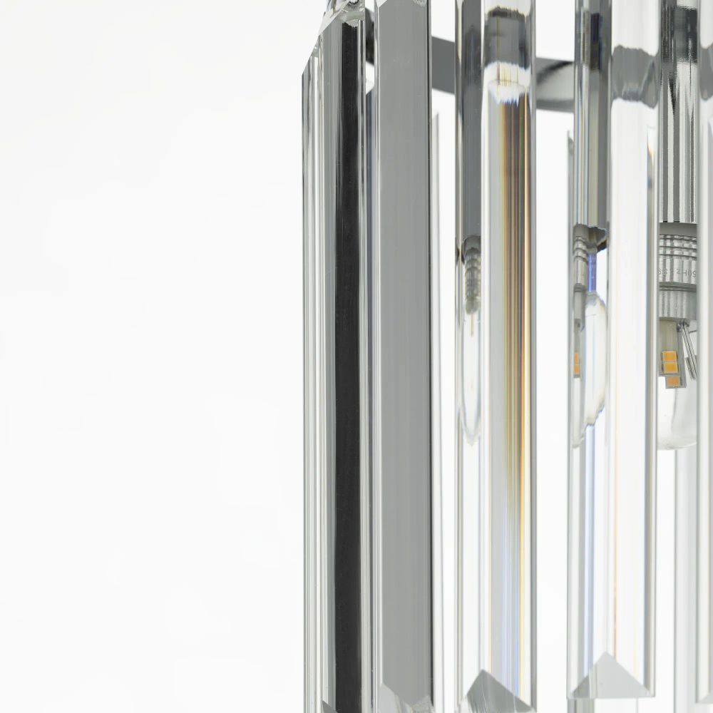 Citilux Инга CL335111 Подвесной хрустальный светильник Хром