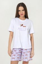 Костюм женский Таксы-3 Виотекс БЕЛЫЙ