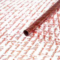 Пленка прозрачная "Письмо по диагонали" 70*200гр