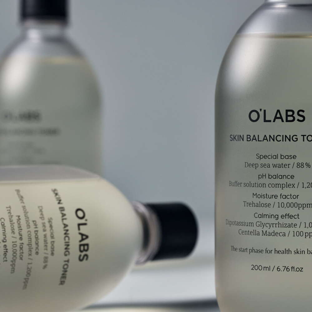 O'LABS Восстанавливающий тонер Skin Balancing Toner