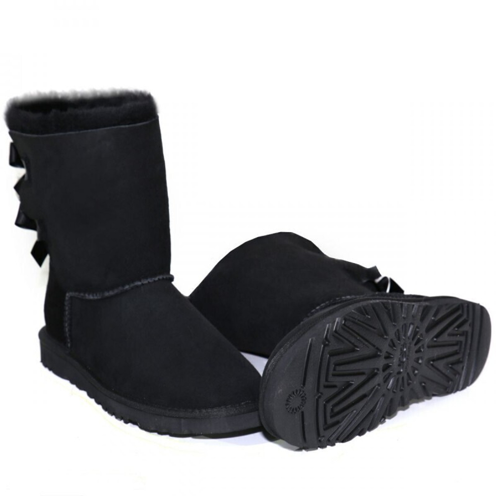 Угги Bailey Bow Short Black