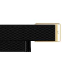 Плетеный ремешок для Whoop 5.0 SuperKnit Luxe Band​ (Obsidian with Gold)