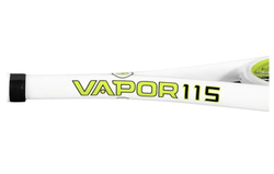 Harrow Vapor 115 Custom Raneem El Welily (2024), Squash Racket, White/Green