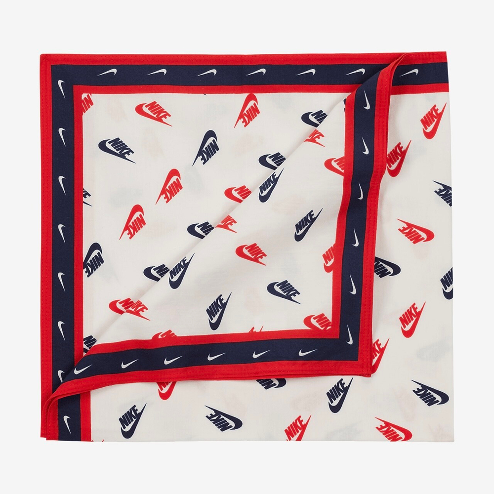 Бандана Nike Printed Cotton White/Black/Red