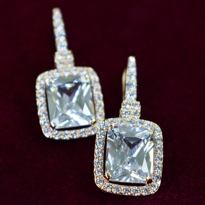 Серьги Чистое сияние