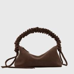 Сумка Banana Mini Suede Chocolate