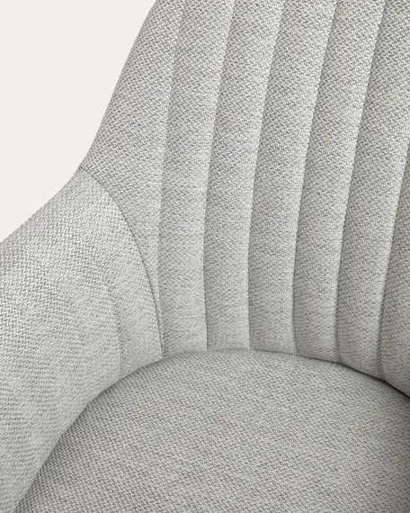 Рабочее кресло на колесиках Madina светло-серое