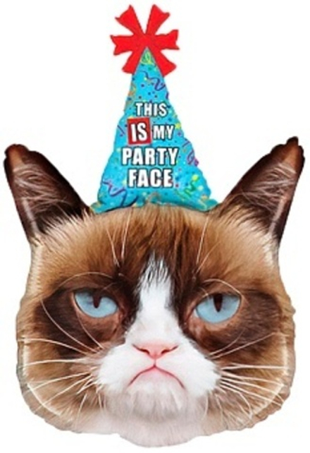 К Фигура Сердитая кошка в колпаке 35''/89 см.