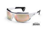 Спортивные очки LiP Typhoon / Gloss White - Black / Zeiss/ PA Polarized / Rose Gold Lens
