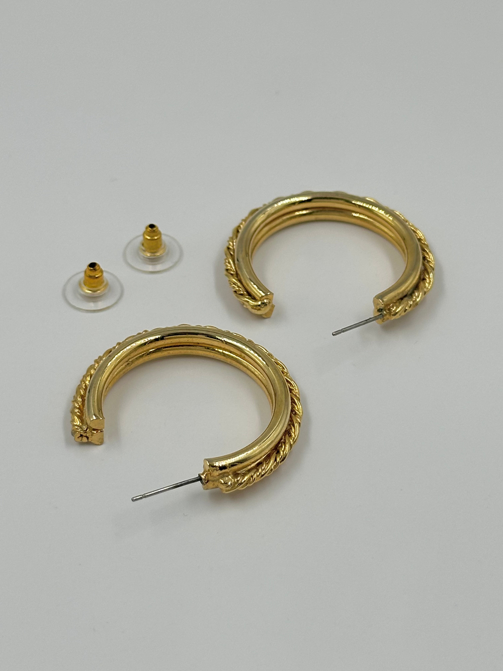Серьги кольца