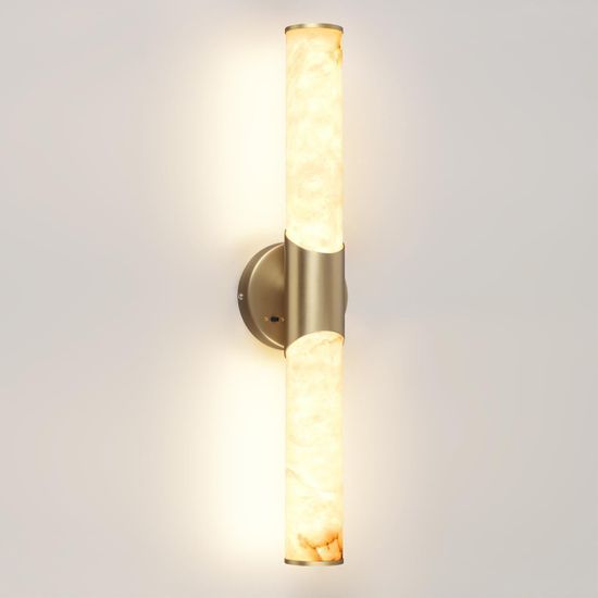 6672/12WL L-VISION ODL24 217 Настенный светильник латунь/металл/алебастр IP20 LED 12W 540Лм 3000K/4000K MARBELLA