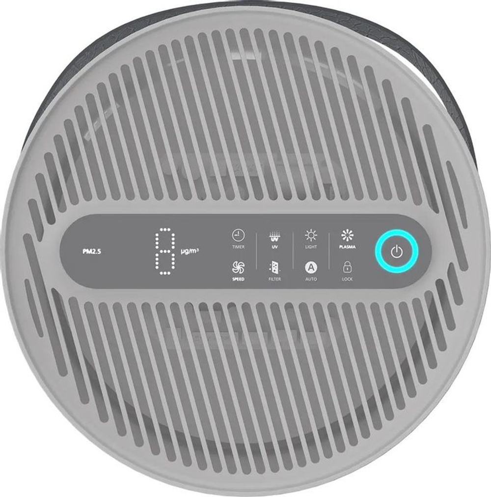 Воздухоочиститель Funai Yakata Hap-Y230S01E,  до 30м2,  с ионизацией, белый/серый