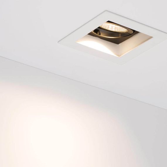 Встраиваемый светодиодный светильник Arlight CL-Kardan-S102x102-9W White 024124