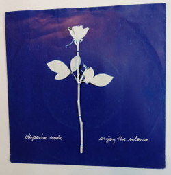 Винтажная виниловая пластинка LP Depeche Mode Enjoy The Silence 7 дюймов 45 оборотов  (Germany 1990)