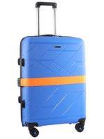 Чемодан 463 / С ремнем / Полипропилен