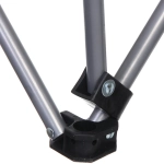 Кресло складное 2 в 1 до 100 кг DC-8077, 83*55/110*85 см, цвет: бежевый, ТуристМастер