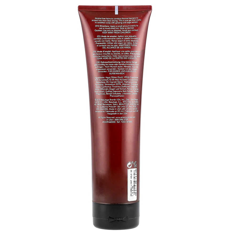 American Crew, Гель для укладки легкой фиксации, 250 мл (8,4 жидк. унц.)