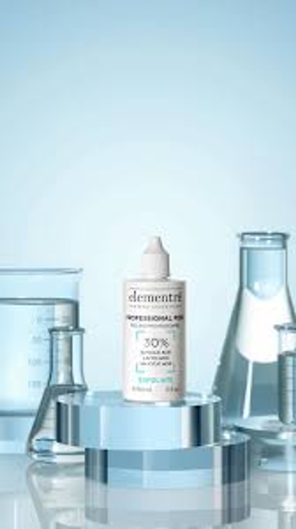 Профессиональный пилинг - 30% GLYCOLIC, LACTIC & SALICYLIC ACIDS PROFESSIONAL PEEL 60 ml от Elementrè Dermo Cosmetics, Швейцария, используется в anti-age программах, для профессиональных программ обновления кожи