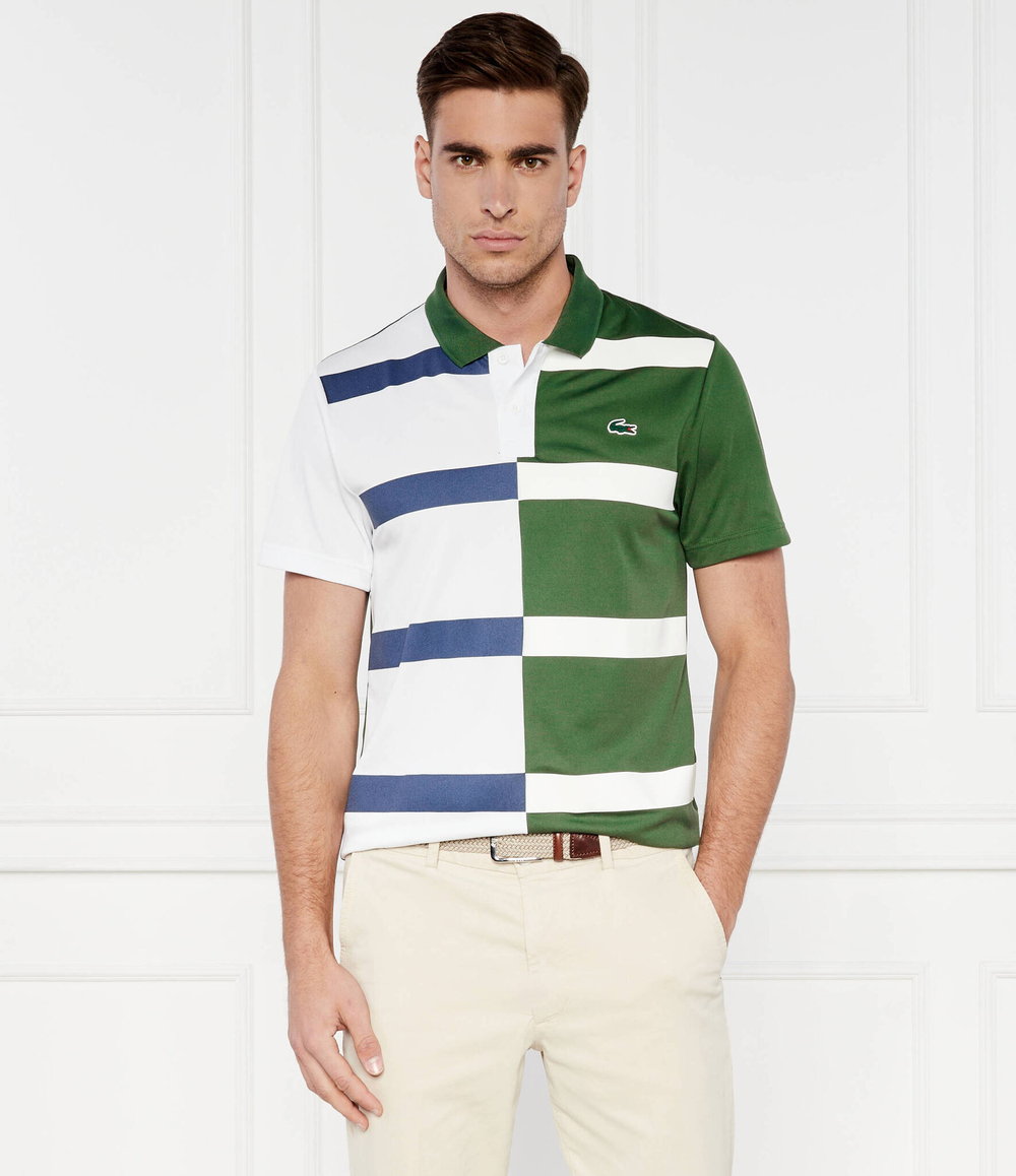 Поло Lacoste - зеленый(DH8332)