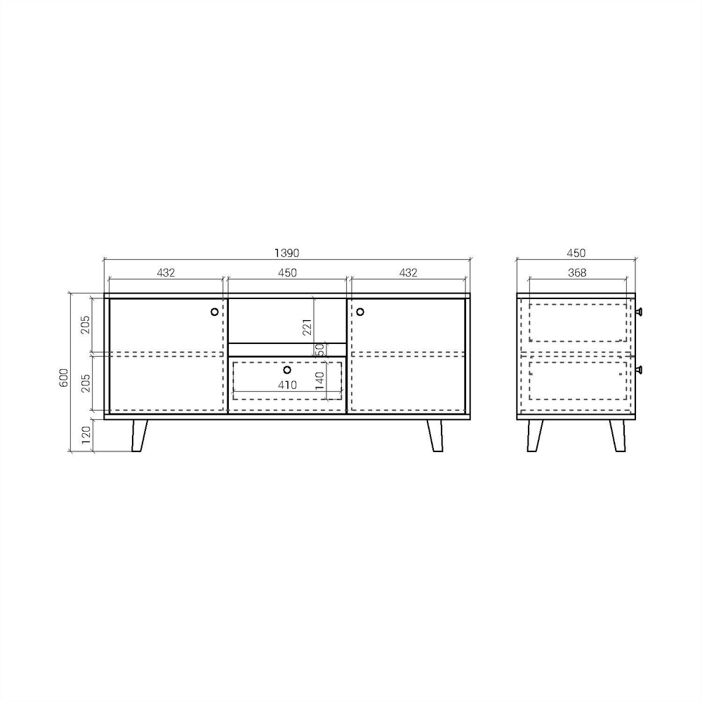 Тумба под ТВ TW047