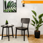 Стул деревянный DAFNA 2, черное дерево