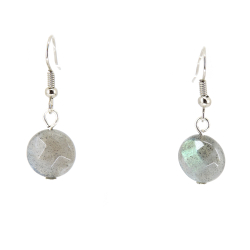 Серьги "Диск раут" лабрадор асс.