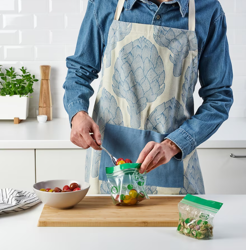 ИСТАД ISTAD Пакеты для заморозки 0,3 л, набор 25 шт, зеленые