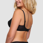 Бюстгальтер с мягкими чашками с боковым подкроем (Размер: 85D) (Цвет: черный)