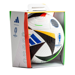 Мяч футб. ADIDAS Euro24 Fussballliebe PRO IQ3682,р.5, FIFA PRO, 20пан, ПУ, термосш, бело-мультиколор