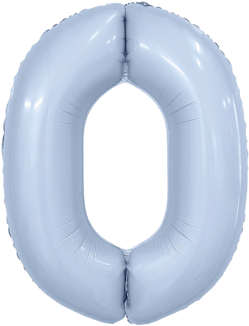 Цифра 0 Slim небесный 40" Agura
